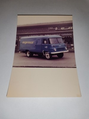 DDR Foto Lkw Robur LO LD 3000 Kastenwagen Werbung IFA