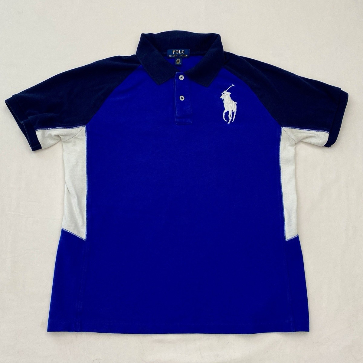 トップス Polo Ralph Lauren Chief Keef Blue France Polo Ralph Lauren Chief Keef Polo Shirt #2 Boys Large 14/16