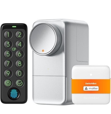 SwitchBot WLAN Smart Lock Pro Touchscreen-Tastatur Türriegelschlösser Smart App 