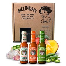 Melinda s Mild Wild Variety Pack Gourmet Hot Sauce Gift Set with Variety o...
