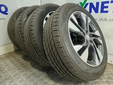 Set Of Genuine 18 Inch VAUXHALL GRANDLAND X Alloy Wheels & Tyres YP00063880