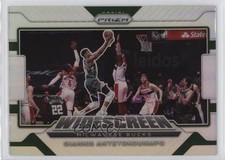 2021-22 Panini Prizm Widescreen Silver Prizm Giannis Antetokounmpo #3 04dh