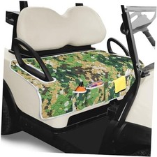Golf Cart Seat Covers, Universal Golf Cart Seat Towel Blanket Green camouflage