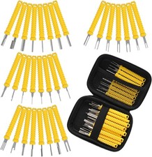 Upgrade Terminal Removal Tool Kit   31Pcs Electrical Pin Extractor Connector Dep
