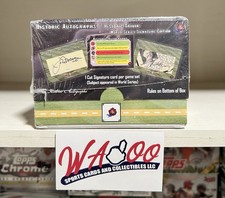 2022 Historic Autographs Trivia Set Cut Signature Edition MLB Baseball Card Box
