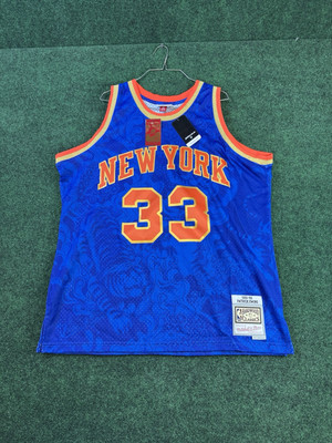 NY Knicks Patrick Ewing Mitchell & Ness Hardwood Classics 1991-92 Lunar New Year