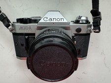 Canon AE-1 Program 35mm SLR Film Camera with Canon 50mm 1. 8 Lens