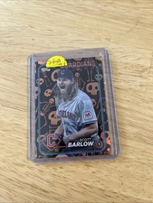2024 Topps Update Halloween Skeleton Parallel /50 Scott Barlow #USCS42