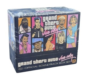 バイスシティ　CDセット　希少 Amazon.co.jp: Grand Theft Auto: Vice City, Official Soundtrack Box
