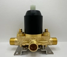 Brass Pressure Balancing Tube & Shower Faucet Rough-In Plumbing Valve