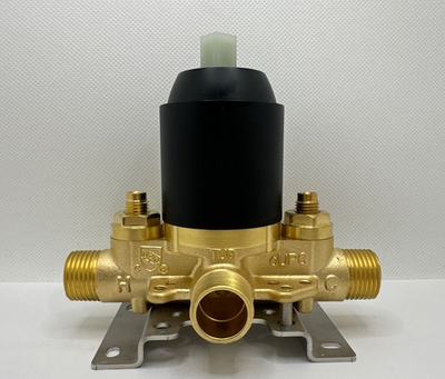 #ad Brass Pressure Balancing Tube amp; Shower Faucet Rough In Plumbing Valve $30.00