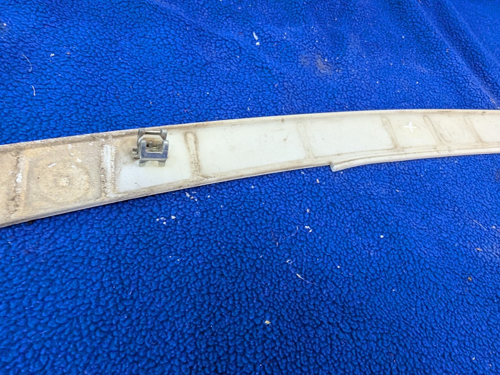 Maserati GranTurismo 2008-2019 Rear Bumper molding White