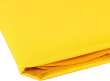 Canvas Waterproof Fabric 6OZ 58 Inches Wide by the Yard Yellow,1 Yard