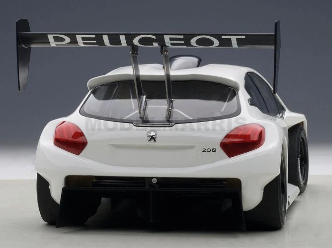AUTOART 81355 PEUGEOT 208 T16 RALLY PIKES PEAK N 0 PLAIN BODY VERSION 2013 1/18 - Immagine 3 di 4