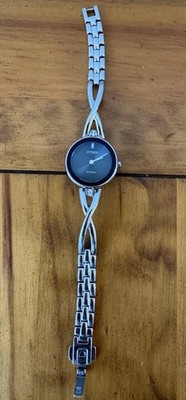Citizen Eco-Drive Axiom Black Dial Bangle Small Ladies Watch EX1420-50E
