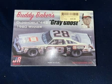 Salvinos JR Buddy Baker's Gray Ghost Oldsmobile 442 #28 BBO1980D Factory Sealed