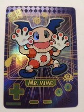 MR. MIME - HOLO POKE BABY FAN ART POKEMON CASI NUEVO