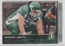 2015 Upper Deck CFL Brendon LaBatte #99 0t2