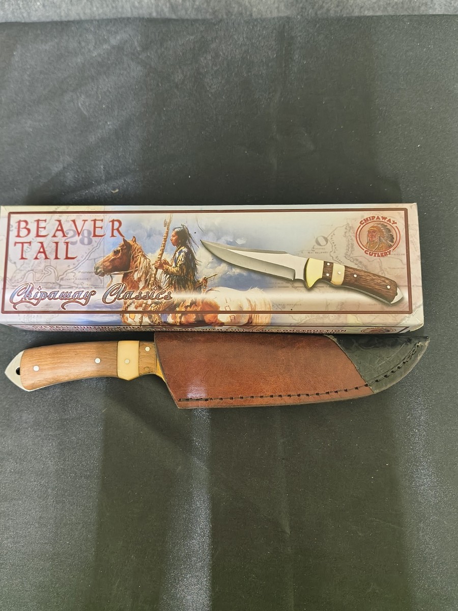 2016 Chipaway Classic Beaver Tail Hunting Knife Chipaway Cutlery