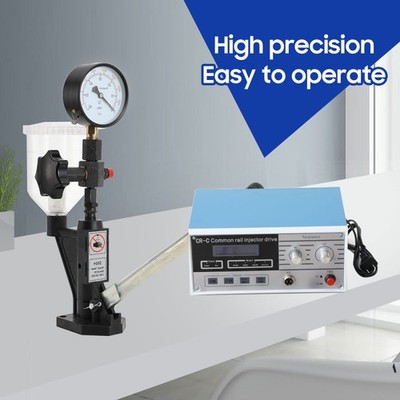 Common Rail Injector Tester Kit CR-C +S60H Nozzle Validator 600Bar/8000PSI