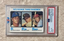 1973 Topps #615 Mike Schmidt & Ron Cey Rookie Cards - HOF - PSA 6 EX/MINT