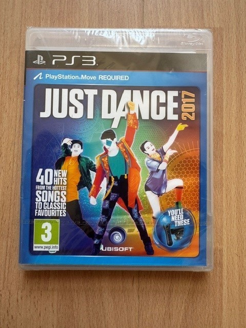 Just Dance 2017 Game PS3 Playstation 3 - Brand New & Sealed