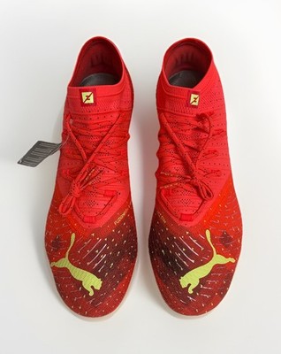 PUMA Future Z 1.4 FG/AG Soccer Cleats Fearless Pack Fiery Coral Mens Size 10.5