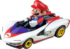 Carrera 64182 Mario Kart P-Wing Mario 1:43 Scale Analog Slot Car Racing Vehicle