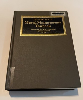 The Nineteenth Mental Measurements Yearbook