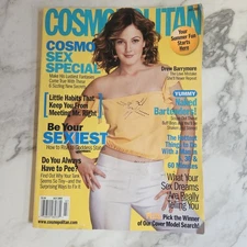 DREW BARRYMORE • 2003 July • Cosmopolitan Magazine •  Sex special