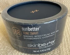 Skinbetter Science Sunbetter Tone Smart SPF 68 Sunscreen Compact 0.42 oz Ex 6/26