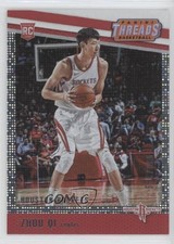 2017-18 Panini Threads Dazzle /199 Zhou Qi #91 0ad