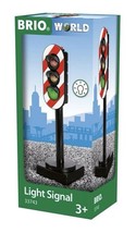 BRIO World Light Signal Wooden Railway Train 33743
