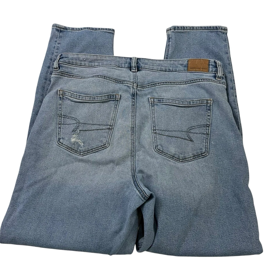 American Eagle Mom straight jeans Women's size 14 Long - Image 2 of 4