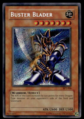 Yu-Gi-Oh TCG 2003 Collectors Tin #BPT-008 Buster Blader LP