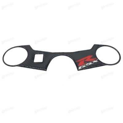 Triple Tree Top Clamp Upper Carbon 3D Sticker Pad Fit 2005-2006 Suzuki GSXR1000