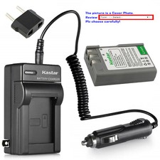 Kastar Battery AC Travel Charger for EN-EL9a MH23 Nikon D3000 SLR Digital Camera