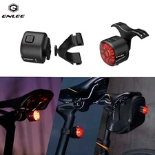 ENLEE Smart LED Type-C Rechargeable Bike Tail Light Bike Cycling Warning Lamp
