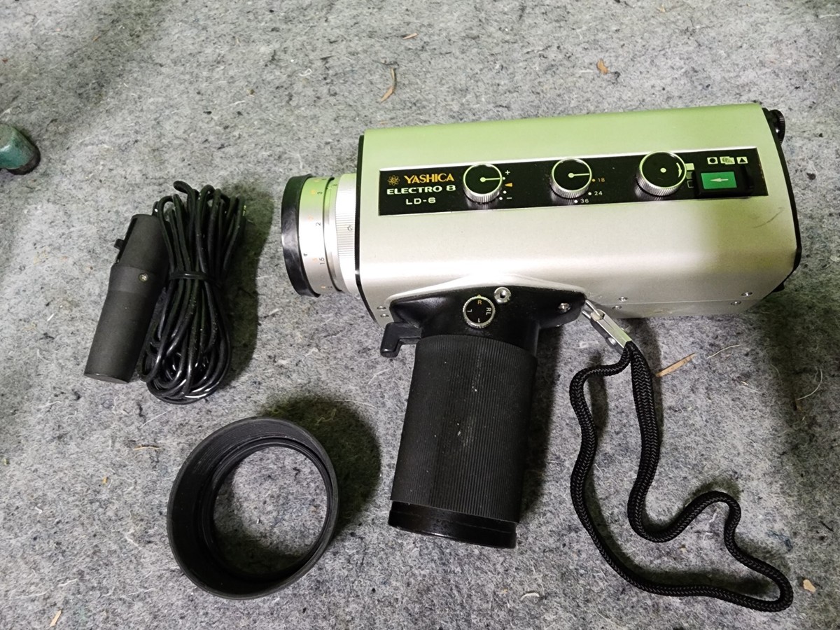 Yashica Electro 8 LD-6 Super 8 Film Movie Cine Camera UnTest | eBay