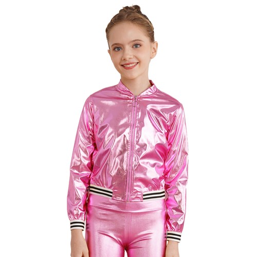 Niños Niñas Traje Deportivo Cuello Soporte Ropa Deportiva Entrenamiento Sudadera Atlético - Imagen 25 de 32