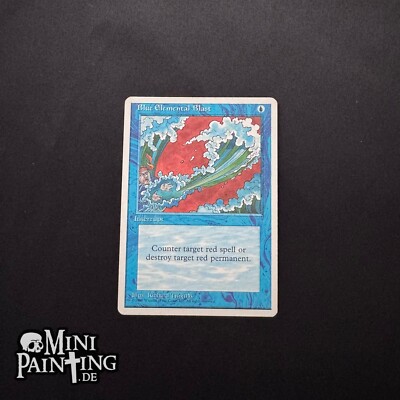 Blue Elemental Blast Magic MTG