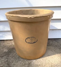 Antique 3 Gallon Salt Glazed Crock – Marshall Pottery Crock