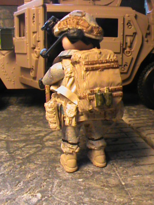 Playmobil Personnalisé US Marine Joint (Afghanistan 2015), Figurine Occasion