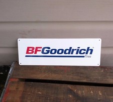 Bf Goodrich Tires Metal Sign Shop Garage Racing Mechanic 4x12 50119