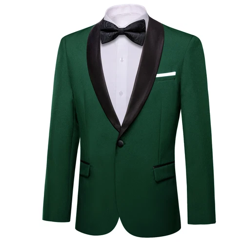 Para Hombres Floral Esmoquin Cena Chaqueta Calce Regular Chal Solapa Paisley Baile de graduación Fiesta Traje - Imagen 178 de 236