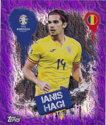 Janis Hagi - Topps - Euro 2024 - Roumanie orange (D'occasion) à Genève