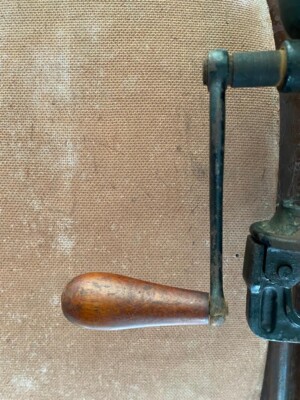 Ancien Presse-agrumes/café Manuel SPONG & CO. No. 1 – Fonte – Londres – Vintage Industriel