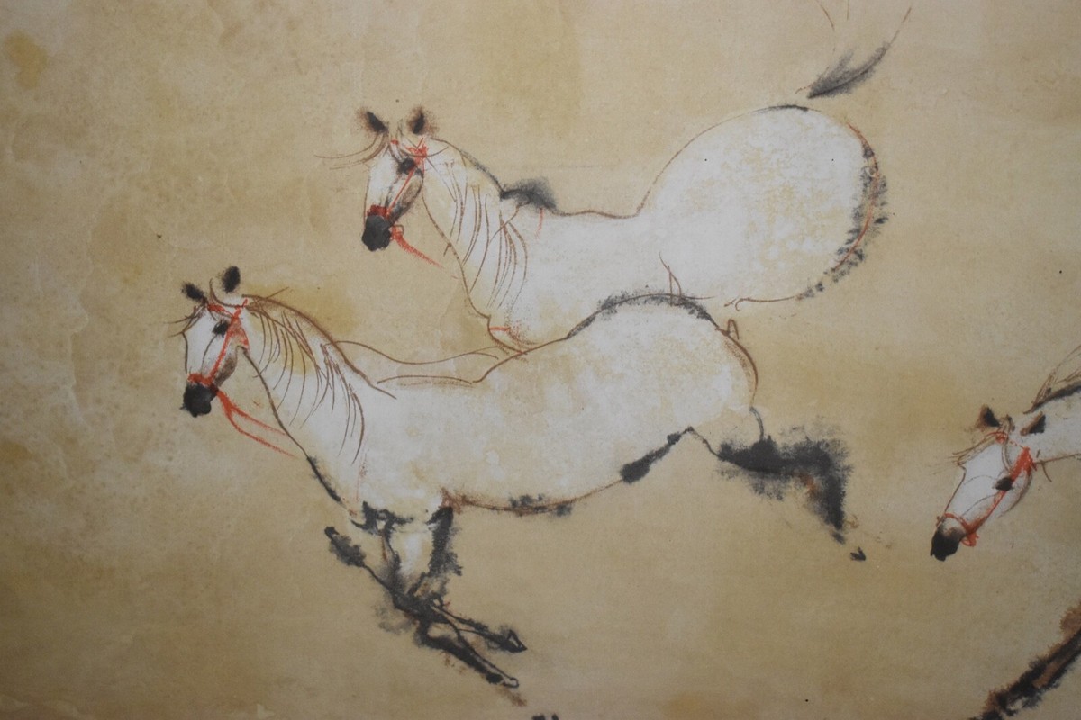 KAIKO MOTI-Indian Modernist-Hand Signed LIM.ED Color Lithograph