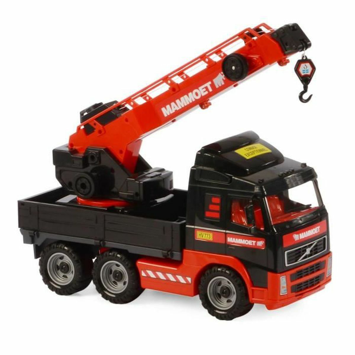 Camion grue Volvo Polesie Mammoet idée cadeau anniversaire enfant 3 ans
