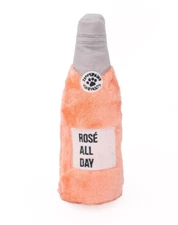 NEW ZippyPaws Happy Hour Crusherz - Rose All Day Dog Toy